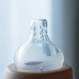 Baboo Premium Silicone Teat Medium Flow cumlík na fľašu 3m+ 2 ks