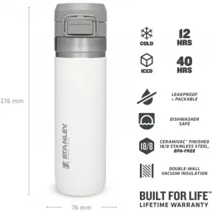 Stanley Quick Flip Go Bottle termofľaša Polar 700 ml