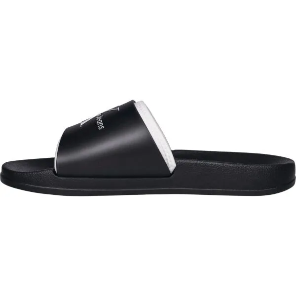 Calvin Klein SLIDE MONOGRAM Pánske šľapky, čierna, veľkosť