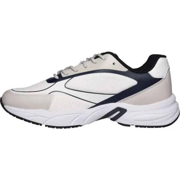 Calvin Klein RETRO TENNIS LOW KNIT MIX Pánska voľnočasová obuv, béžová, veľkosť