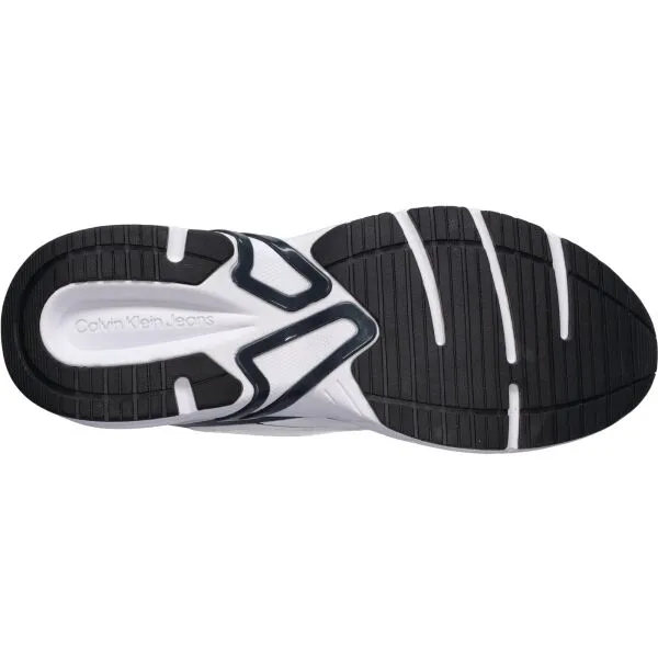 Calvin Klein RETRO TENNIS LOW KNIT MIX Pánska voľnočasová obuv, béžová, veľkosť