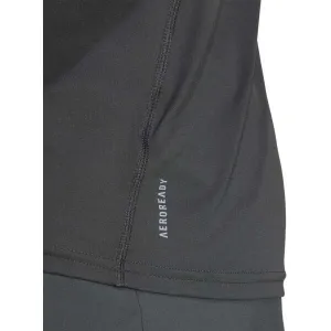 adidas ADIZERO TEE Pánske športové tričko, čierna, veľkosť