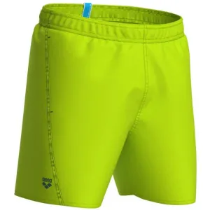Pánske plavky ARENA FUNDAMENTALS LOGO BOXER R-ARTIC LIME-MANGROVE