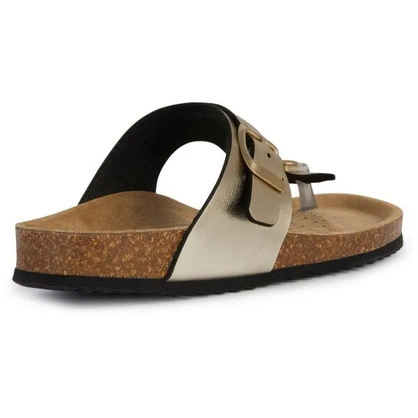 Geox D BRIONIA K Dámske žabky, zlatá, veľkosť