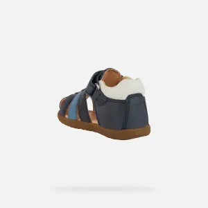 Boys first steps Geox Macchia Blue - Boys