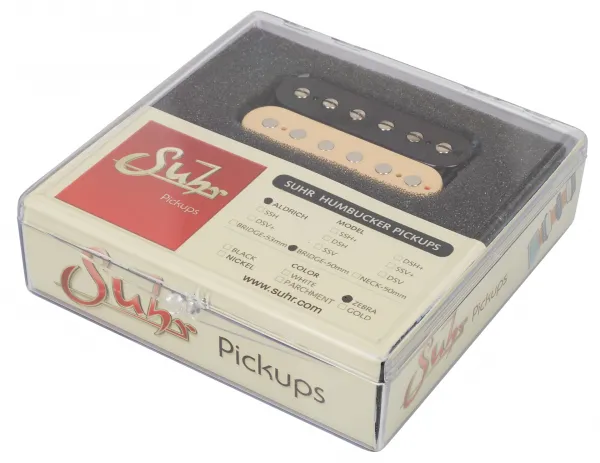 Suhr Aldrich, Hot Humbucker Pickup, Bridge, 50mm, Zebra