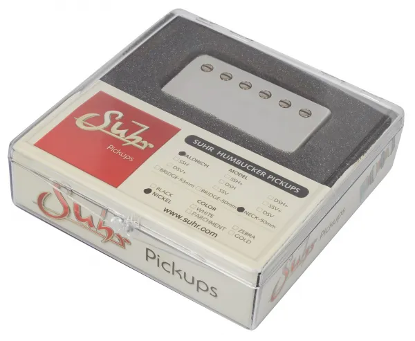 Suhr Aldrich, Hot Humbucker Pickup, Neck, Nickel Chrome