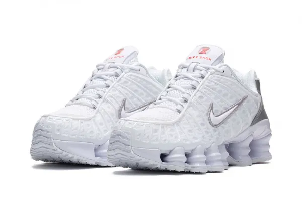 Nike Shox Tl Wmns "White Metallic Silver" (AR3566-100)