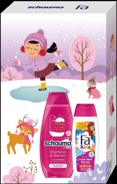 Fa k. Kids pink (sg250ml+ šamp400ml Schauma)
