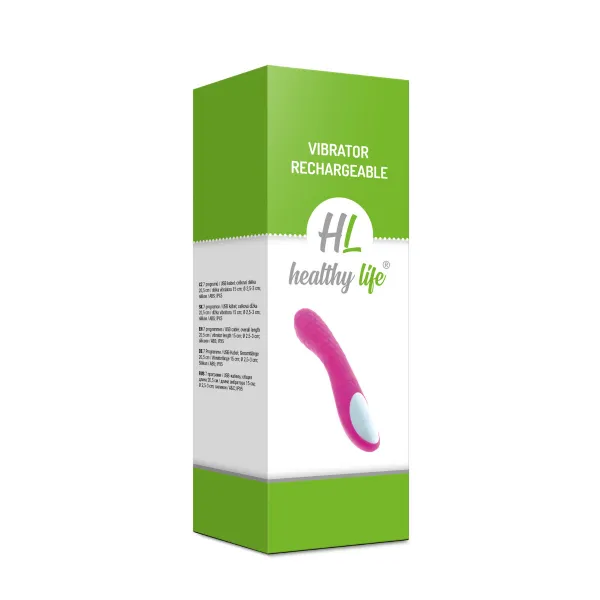 Healthy Life - Vibrátor Leonthis tmavo ružový