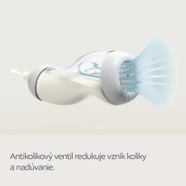 Canpol babies Fľaša širokohrdlá antikoliková S-Shape 310ml
