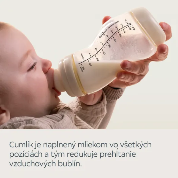 CANPOL BABIES Cumlík silikónový na fľašu S-Shape rýchly 9m+, 2ks