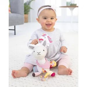 Hračka na C krúžku aktívna Bandana Buddies Lama 0m+