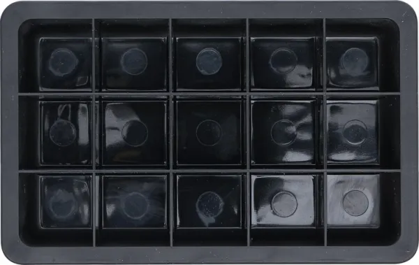 BGS Technics Magnetická miska | 15 priehradiek | 120 x 190 mm BGS 67103