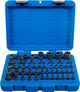 BGS Technics Sada nástrčných hlavíc Torx / Torx Plus – 52 dielna (BGS 9839)