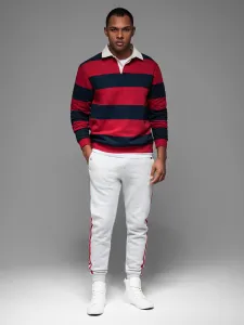 Pánske tepláky OMBRE Pants OM-PASK-0258 V-1ight greyelange