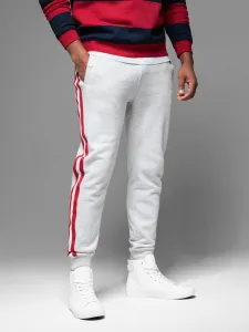 Pánske tepláky OMBRE Pants OM-PASK-0258 V-1ight greyelange