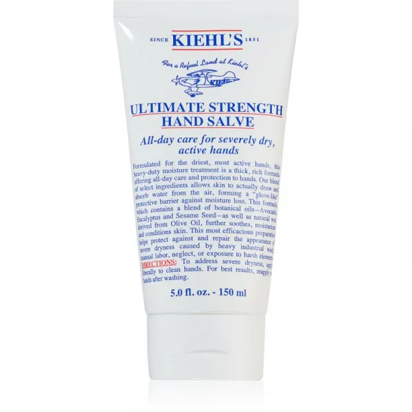 Kiehl's Ultimate Strength Hand Salve hydratačný krém na ruky pre všetky typy pleti vrátane citlivej 150 ml