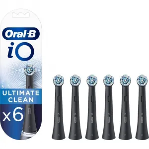 Oral B iO Ultimate Clean náhradné hlavice na zubnú kefku Black 6 ks