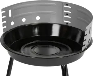 Gril Strend Pro Fabio, BBQ, na drevené uhlie, 38x38x55 cm