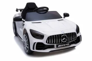 JAKS Elektrické autíčko Mercedes GTR biele