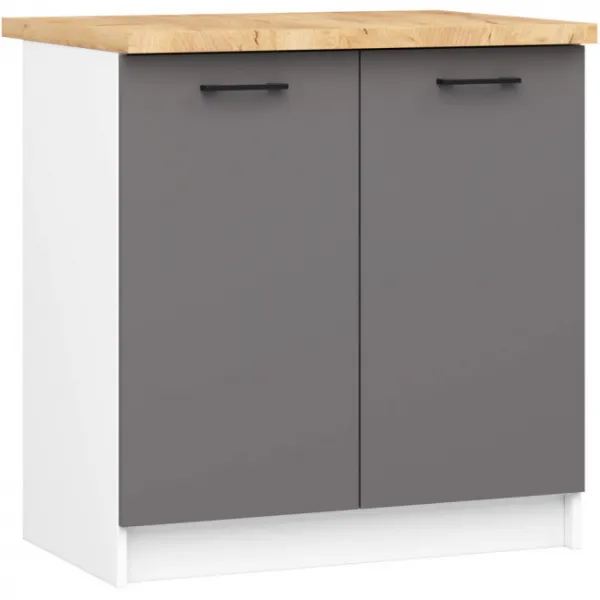 Ak furniture Kuchyňská deska Olivie S 80 cm dub Craft