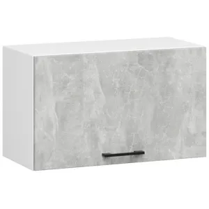 Ak furniture Kuchyňská linka Olivie 2,4 m prosklená beton