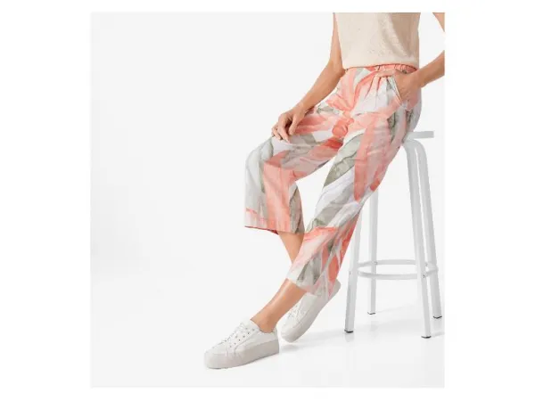 esmara® Dámske culotte nohavice s ľanom