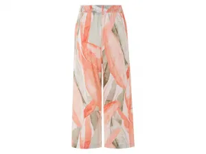esmara® Dámske culotte nohavice s ľanom