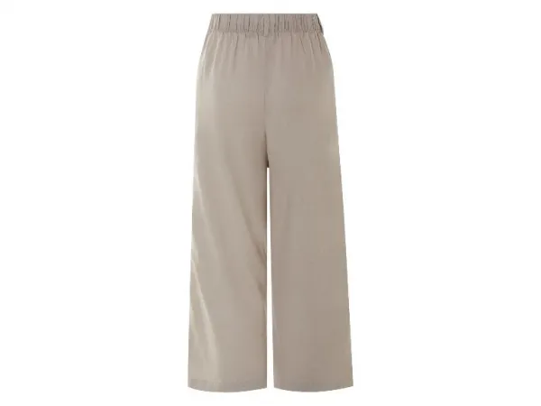 esmara® Dámske culotte nohavice s ľanom