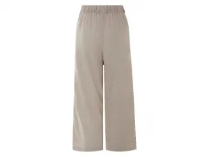 esmara® Dámske culotte nohavice s ľanom