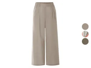 esmara® Dámske culotte nohavice s ľanom