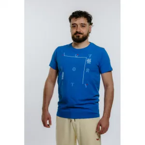 Pánske tričko s krátkym rukávom AUTHORITY T-LETECH M blue