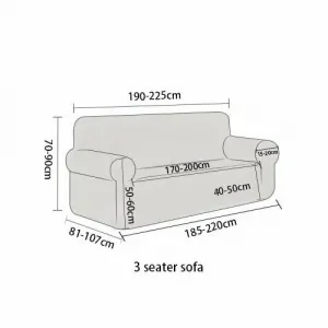4Home Napínací poťah na sedačku Elegant modrá, 190-230 cm + obliečka na vankúšik zadarmo, 190-230 cm