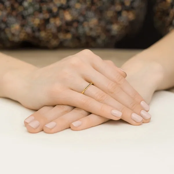 Blink-Blink Zlatý prsteň s čiernymi diamantami 0.035 ct1671ZDB