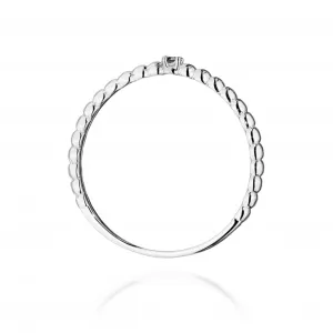 Blink-Blink Zlatý prsteň s čiernym diamantom 0.02 ct1192BcDB
