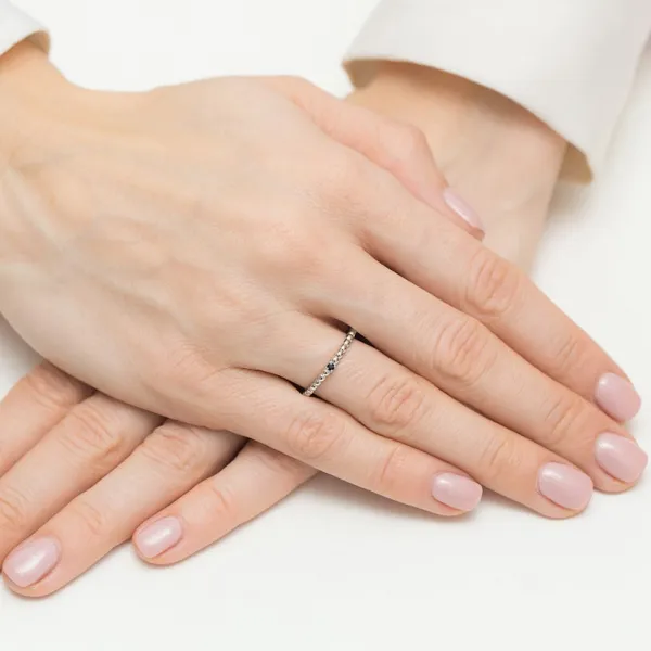 Blink-Blink Zlatý prsteň s čiernym diamantom 0.02 ct1192BcDB
