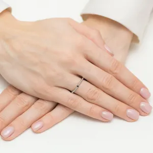 Blink-Blink Zlatý prsteň s čiernym diamantom 0.02 ct1192BcDB