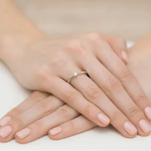 Blink-Blink Zásnubný prsteň s diamantom 0.01 ct1198BDB
