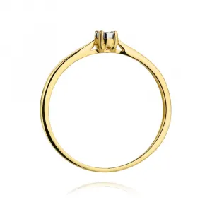 Blink-Blink Zásnubný prsteň s diamantom 0.01 ct1198ZDB