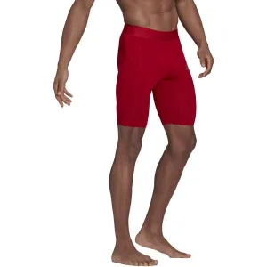 adidas TF SHO TIGHT Pánske spodné šortky, červená, veľkosť