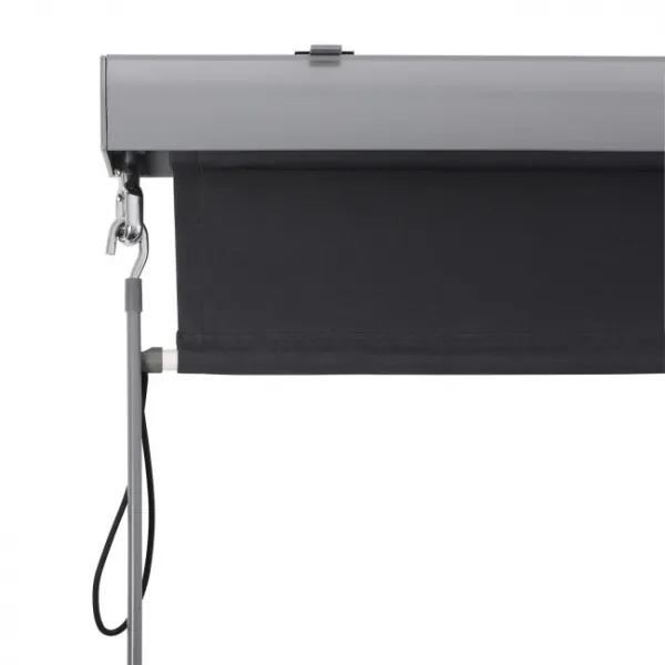 SONGMICS Vertikálna markíza Orrine 250x160 cm sivá