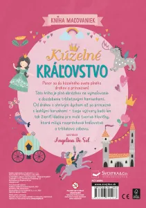 Kúzelné kráľovstvo - omaľovánky, 1400 diamantov na nalepenie
