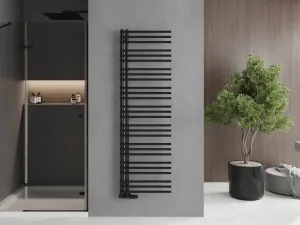MEXEN - Neptún vykurovací rebrík/radiátor 1600 x 500 mm, 662 W, čierna W101-1600-500-00-70