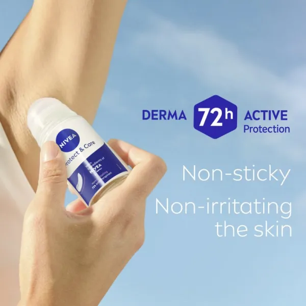 NIVEA Protect & Care guličkový antiperspirant pre ženy 50 ml