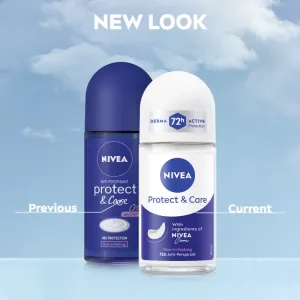 NIVEA Protect & Care guličkový antiperspirant pre ženy 50 ml
