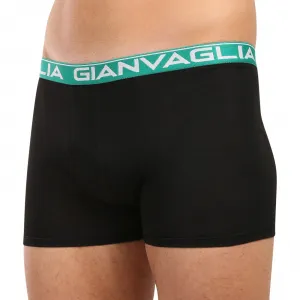 10PACK pánske boxerky Gianvaglia čierné (026) M, trenky