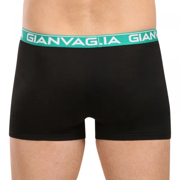 10PACK pánske boxerky Gianvaglia čierné (026) M, trenky