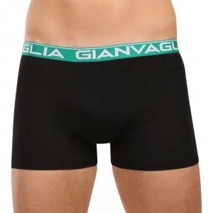 10PACK pánske boxerky Gianvaglia čierné (026) M, trenky