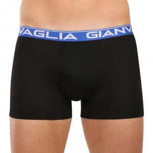 10PACK pánske boxerky Gianvaglia čierné (026) M, trenky